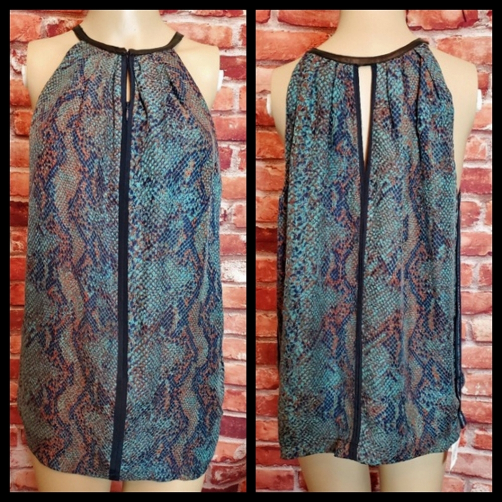 Rebecca Taylor Multi Color Top Size 4